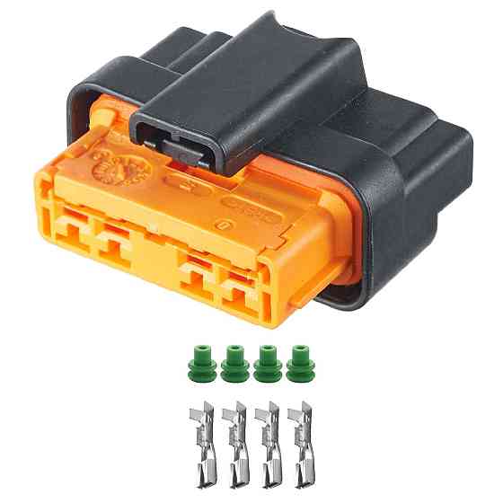 Разъем коннектор 4-кон., Бензонасос, 1-953600-1, 953600-1, TE Америка универс., Моторный Ford 40766 Киев