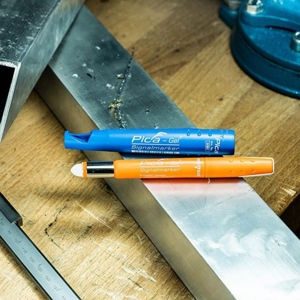 Маркер водо-термостійкий PICA GEL Signal marker білий 2-8 мм Одеса - фото 10