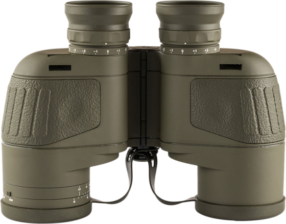 Морський бінокль Sigeta Admiral 7x50 Military floating compass reticle (Зелений) Вінниця