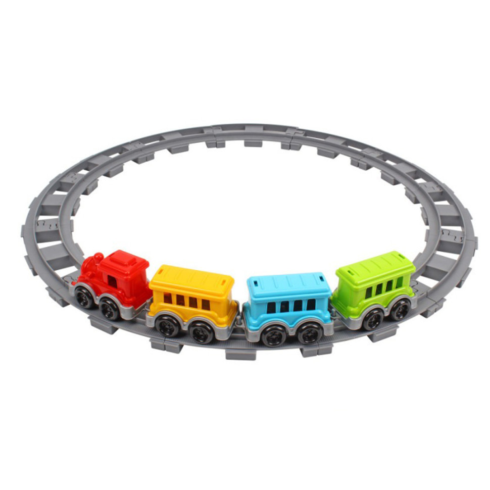 Детский игрушечный набор железная дорога 0914TXK 16 деталей Винница - изображение 1