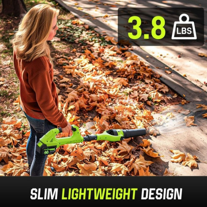 Садовая воздуходувка аккумуляторная BX-111, 800 м³/ч, 2 аккумулятора 48В, 2 скорости Одесса - изображение 17