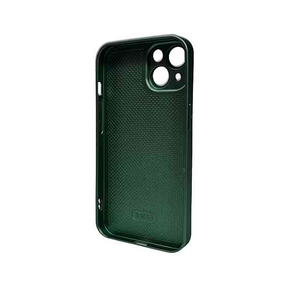 Чохол для смартфона AG Glass Matt Frame Color Logo for Apple iPhone 15 Cangling Green Київ