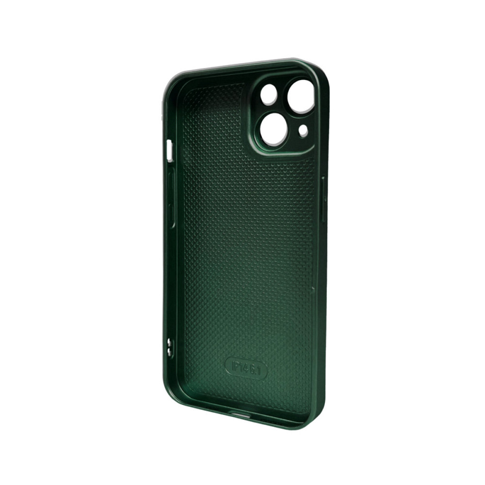 Чохол для смартфона AG Glass Matt Frame Color Logo for Apple iPhone 15 Cangling Green Київ - фото 2
