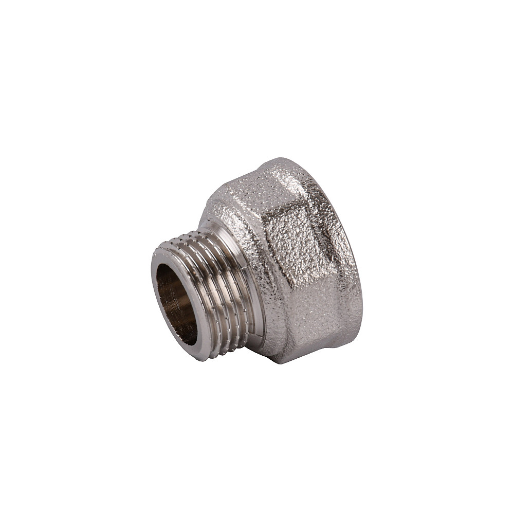 Перехідник редукційний 1/2″х3/8″ВЗ нікельований восьмигранний NK323O OPTIMUM Тернополь - изображение 1