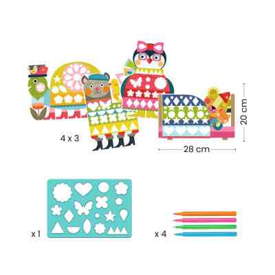 Набор для творчества Djeco Аккуратно, но весело (DJ09888) Винница