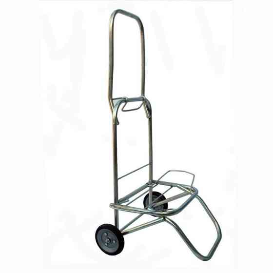 Складная хозяйственная тележка ТМО-120У стальная, на колесах 120 мм, грузоподъемность до 40 кг Харьков