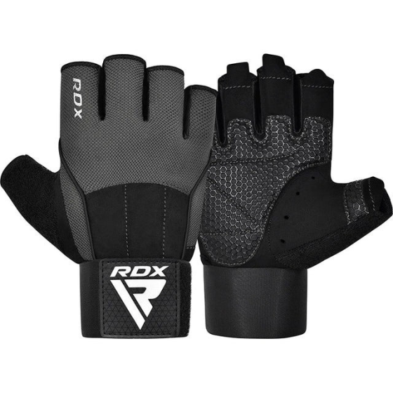 Рукавички для фітнесу RDX  W3 GREY WITH EVA PADDING-XL Каменское