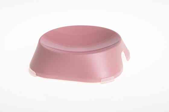FIBOO пласка миска Flat Bowl, без антиковзких накладок, рожевий Киев
