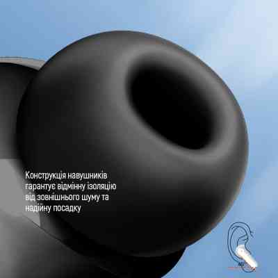 Навушники ColorWay Slim TWS-1 Earbuds Long Life Black (CW-TWS1BK1) Вінниця