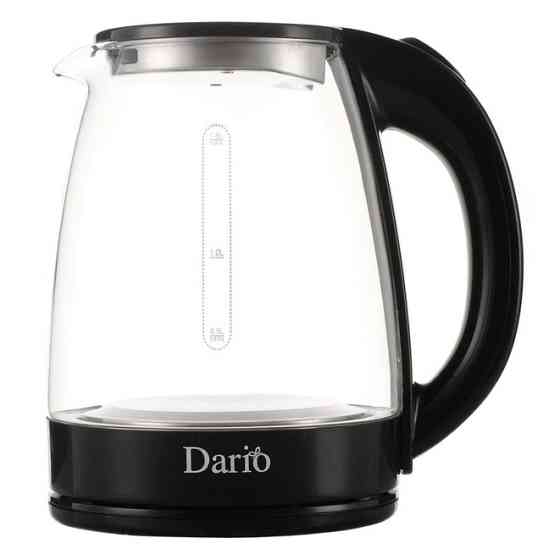Електрочайник Dario DR1802 Black 1.8л RI-15 Львів