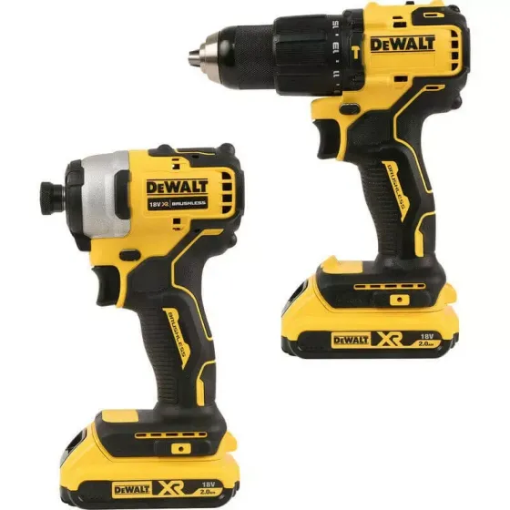 Набір з двох інструментів безщіткових DeWALT DCK2062D2T Коломия