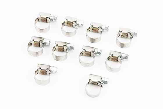 Хомут затяжний 8-12x9мм к-кт 10шт DIN3017 Київ