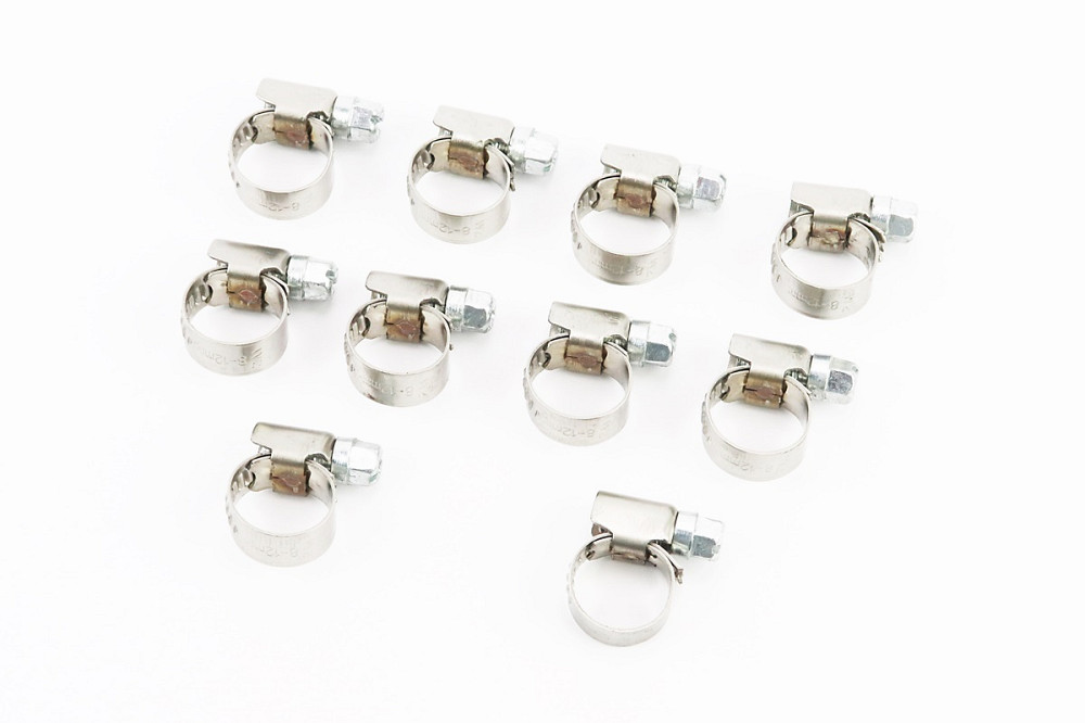 Хомут затяжний 8-12x9мм к-кт 10шт DIN3017 Київ - фото 1