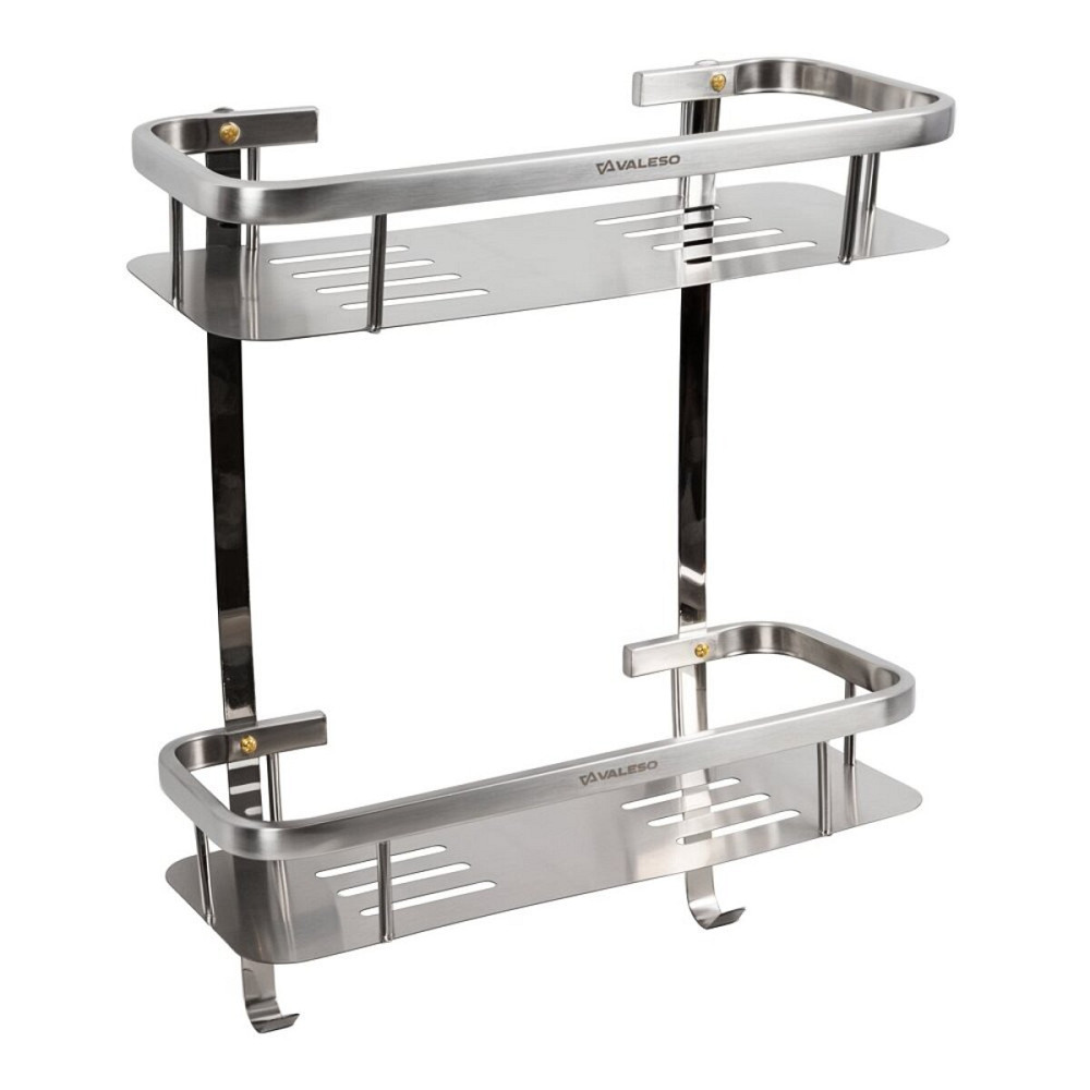 VALESO Полиця для ванної кімнати VALESO хромована Коломия - фото 1