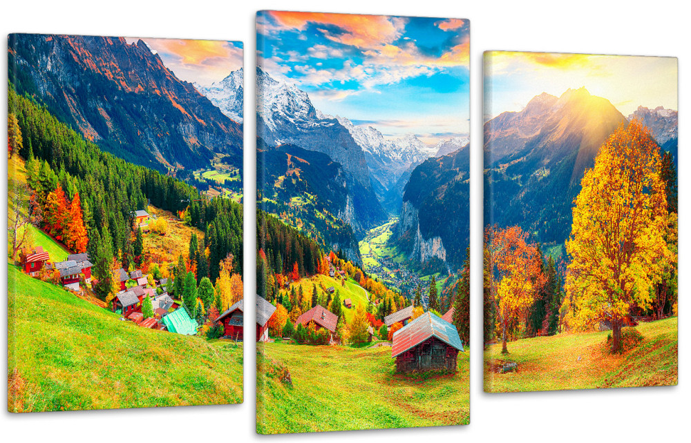 Модульная картина в гостиную / спальню  Гори  Art-705_3 100x150 см Київ - фото 1