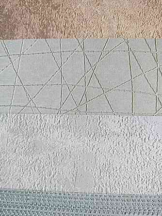 Шпалери вінілові на флізелін Sirpi Alta gamma Sempre 3 абстракція смужка павутинка золотиста на бірюзовому Київ