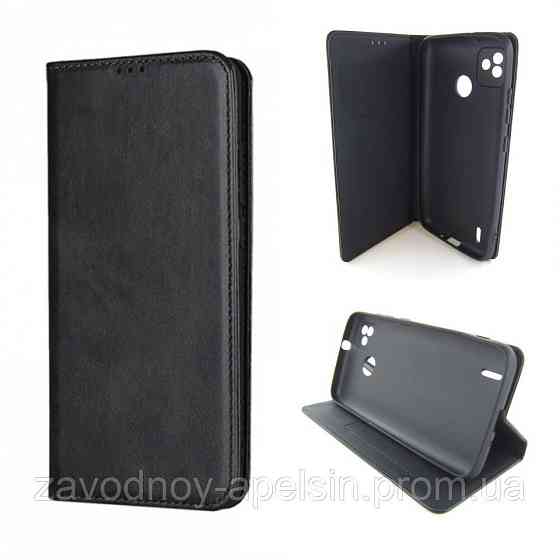 Чохол книжка Підставка Tecno Pop 5 (шкіряний) Одеса