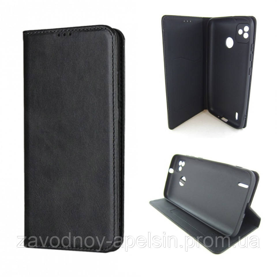 Чехол книжка Подставка Tecno Pop 5 (кожаный) Одесса - изображение 1