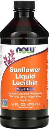 Жидкий лецитин NOW Sunflower Liquid Lecithin 473гр Киев