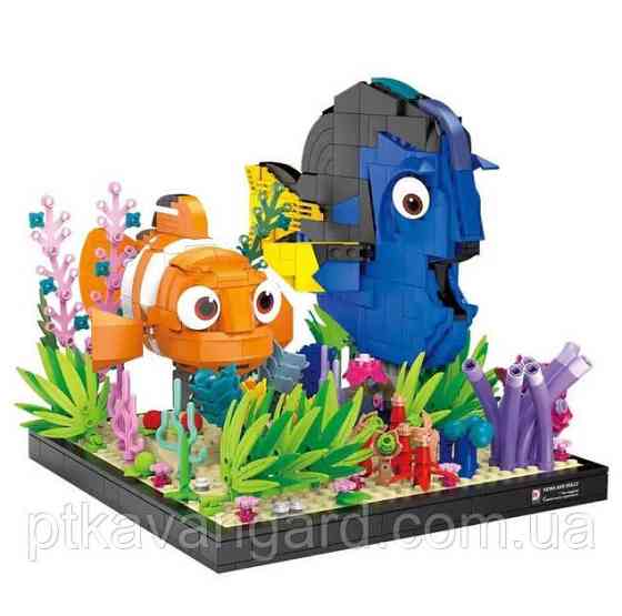 Конструктор рыбки Немо и Дори 886 деталей 3D Creator подводный мир Хмельницкий