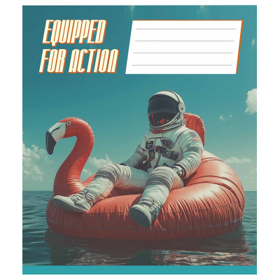 Зошит Школярик Equipped for action 36 аркушів клітинка (036-3519K) Вінниця - фото 5