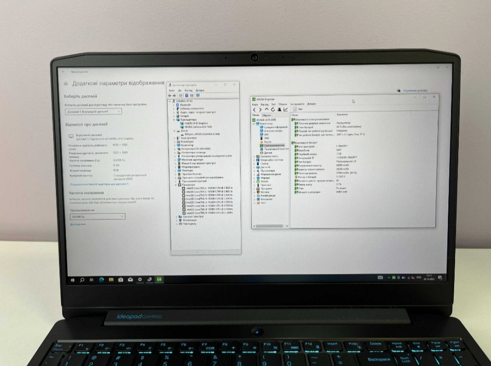 Lenovo Gaming i5-10300H GTX 1650 4Gb8Gb SSD 256Gb. Ноутбук Lenovo Legion 5 Харків - фото 8