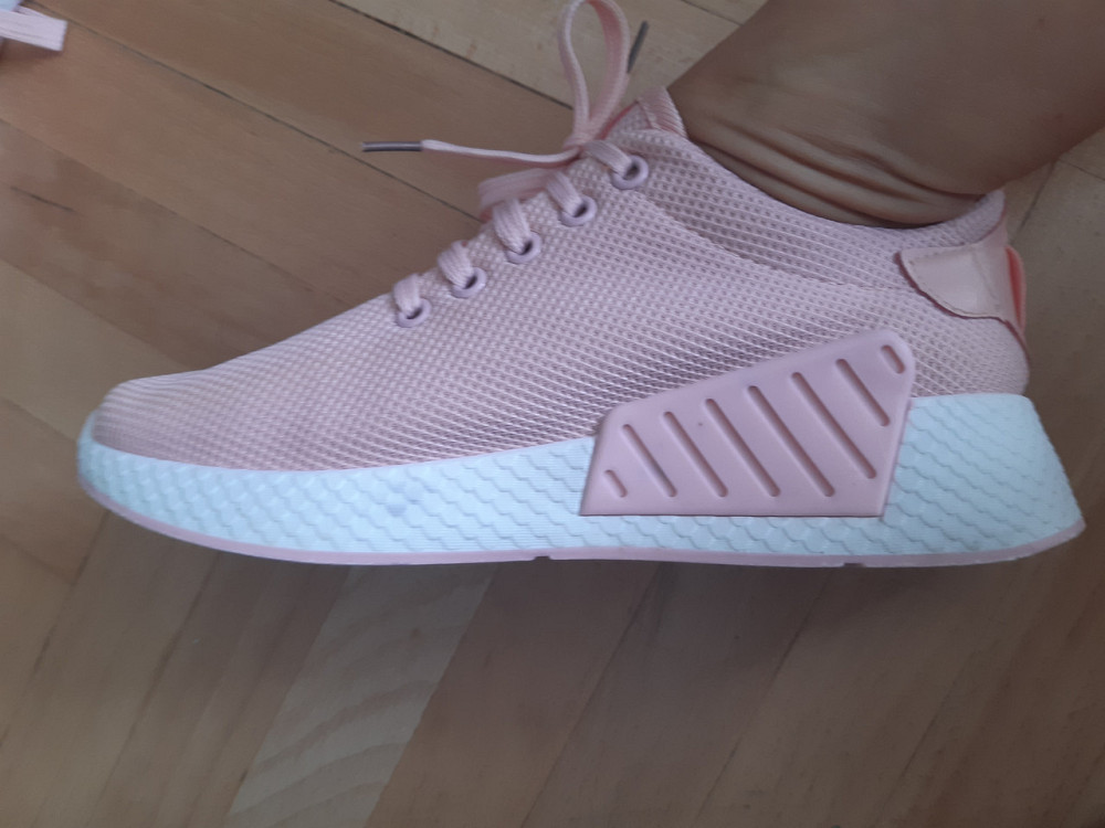 Женские кроссовки 38 размер 24,5 см Б/У розовый Киев - изображение 1