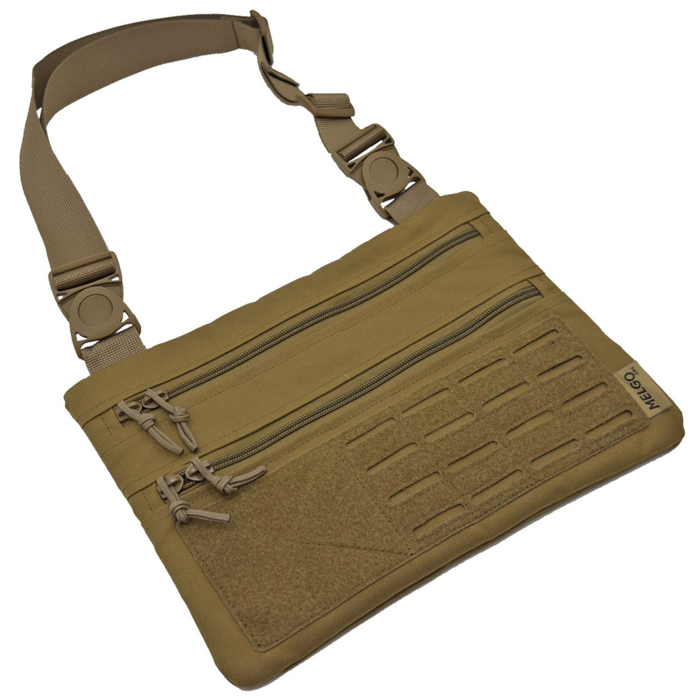 Тактична однолямкова сумка на плече , Койот Cordura 1000 D Київ - фото 3