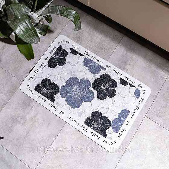 Килимок діатомітовий Hibiscus 58*38 см прямокутний Yiwu HP-42-100 Київ