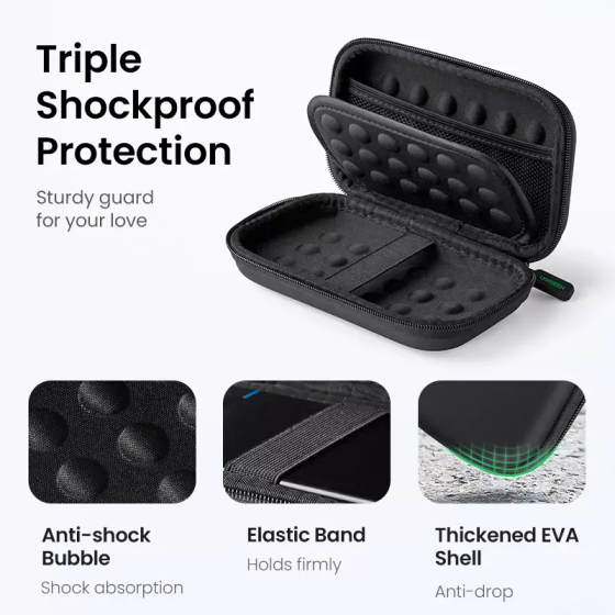 Органайзер для HDD UGREEN LP128 Hard Disk Storage Bag Large Size(UGR-50274) UGR-50274 Одеса