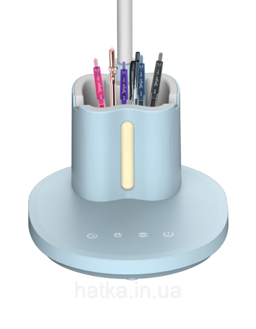 Лампа настольная гибкая светодиодная Sirius BL-1503 голубая Киев - изображение 3