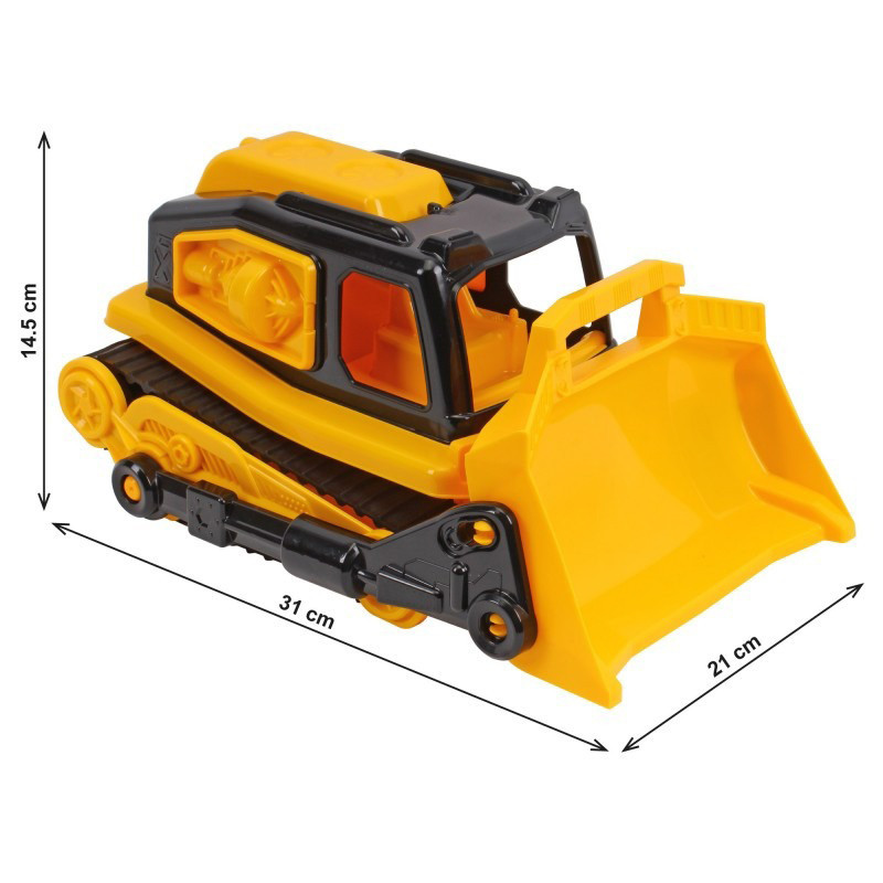 Детская игрушка Бульдозер 9697TXK желтый, большой Винница - изображение 6