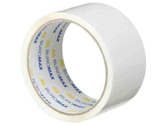 Клейка стрічка пак. 48мм x 35м, біла BM.7007-12 ТМ BUROMAX Київ