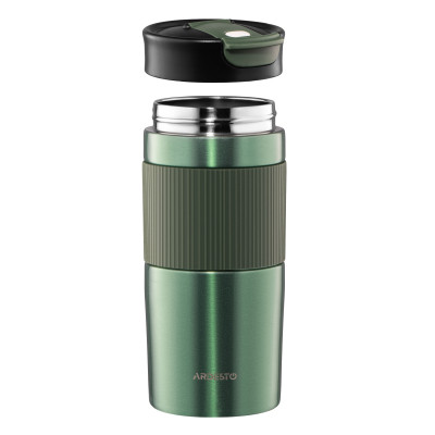 Термокружка Ardesto Comfort нержавіюча сталь зелений 450 мл (AR2645CMG) Винница - изображение 4