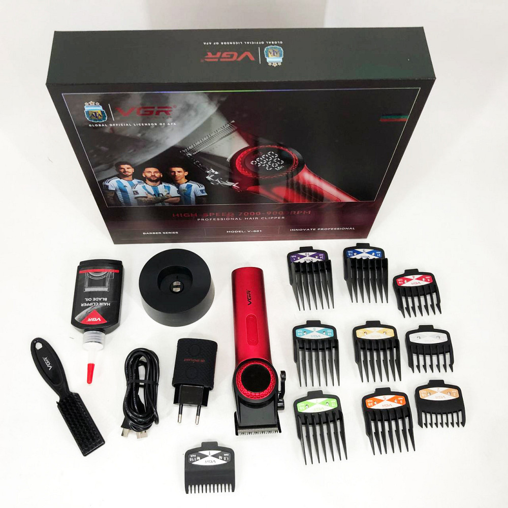 Многофункциональный триммер для стрижки волос и бороды, Профессиональный беспроводной триммер DY-69 Львов - изображение 4