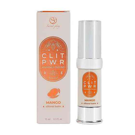 Жидкий вибратор CLIT PWR - MANGO CLITORAL BALM Sex Aura Киев