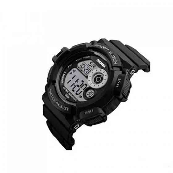 Годинник чоловічий спортивний Skmei 1222 (Чорний) Київ