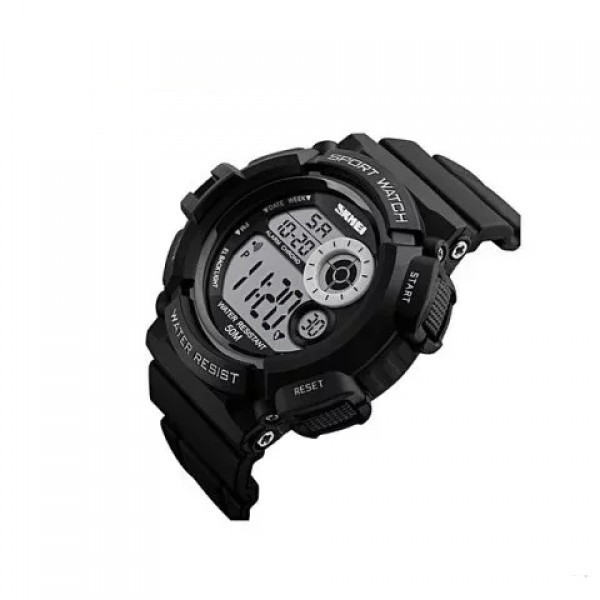 Годинник чоловічий спортивний Skmei 1222 (Чорний) Київ - фото 2