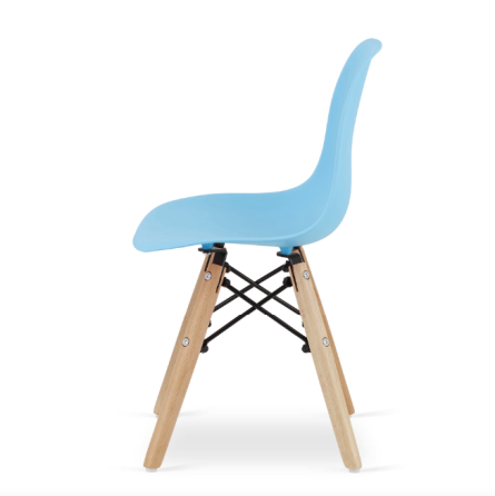 Дитячий стільчик Leobert Zubi зі спинкою блакитний Київ