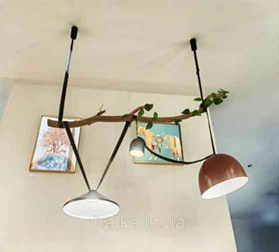 Дизайнерские подвесные треки - трансформеры Черный VALESO Композиция-5 Киев