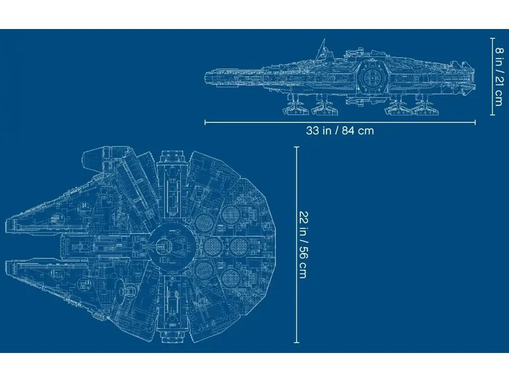Конструктор Star Wars Сокол тысячелетия, 7541 деталей совместимый с lego лего Киев - изображение 7
