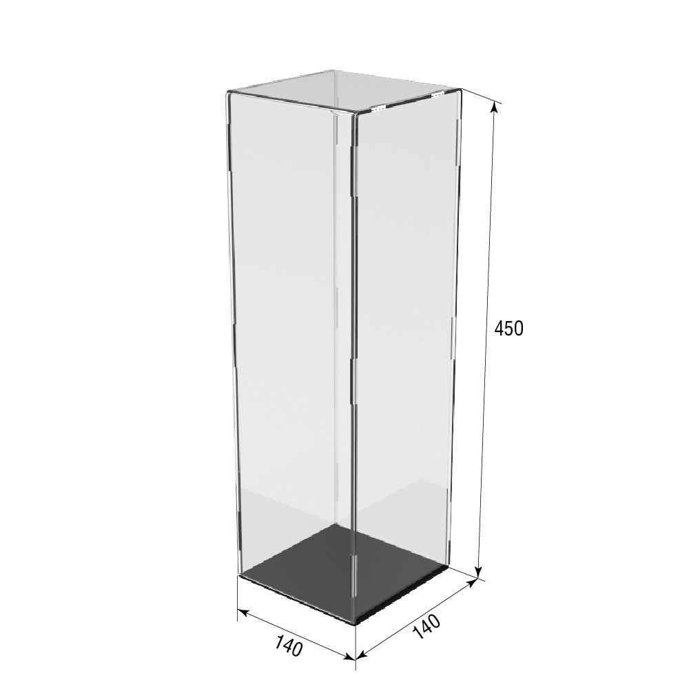 Коробка акриловая EKOSTAR 140х140х450 Киев - изображение 4