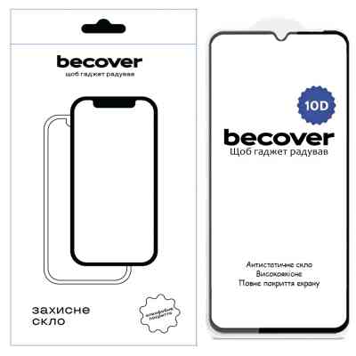 Скло захисне BeCover Xiaomi Redmi A4 5G 10D Black (712883) Вінниця