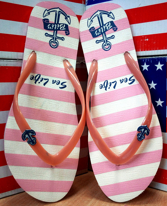 Женские шлепанцы-вьетнамки Bitis,якорь. р. 37(24см) Киев - изображение 1