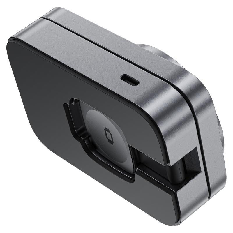 Бездротовий зарядний пристрій ACEFAST E22 Desktop 3-in-1 Wireless Charging holder Metal Gray Одеса - фото 3