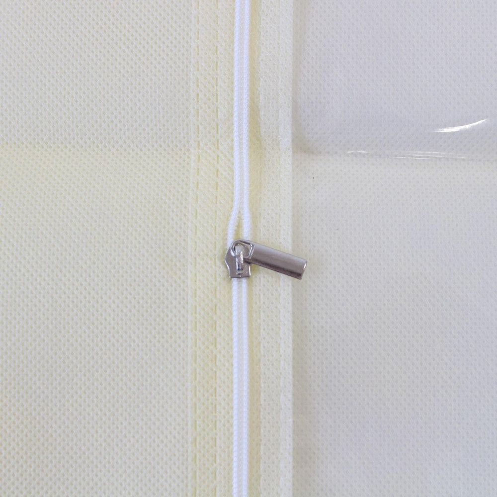 1шт Чохол для одягу на змійці 140х60см,напівпрозорий,Бежевий SBR Київ - фото 8