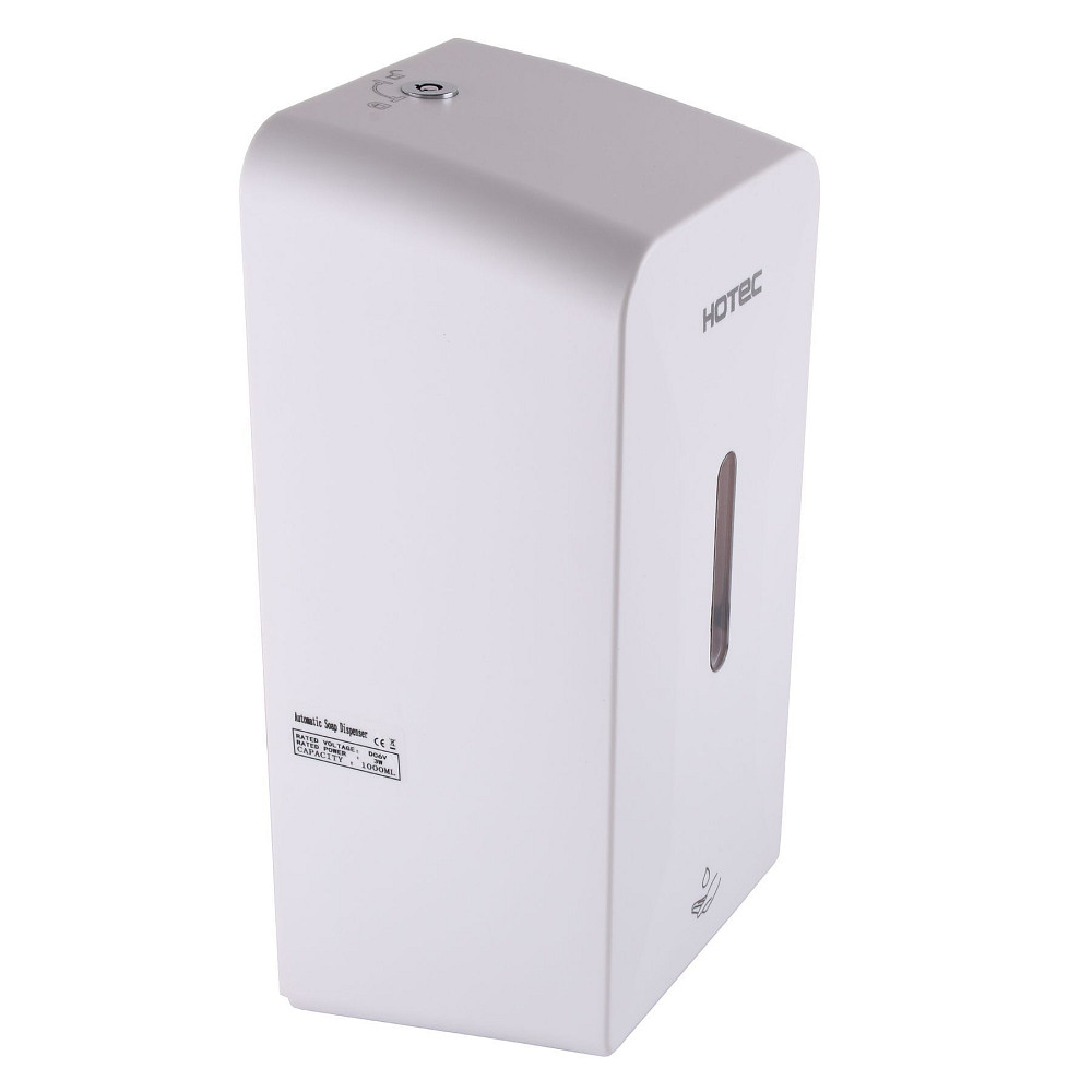 Дозатор сенсорний для антисептика/рідкого мила HOTEC 13.503 ABS White,1000мл,(DC 4*1.5V-тип C-LR14) Луцк - изображение 2