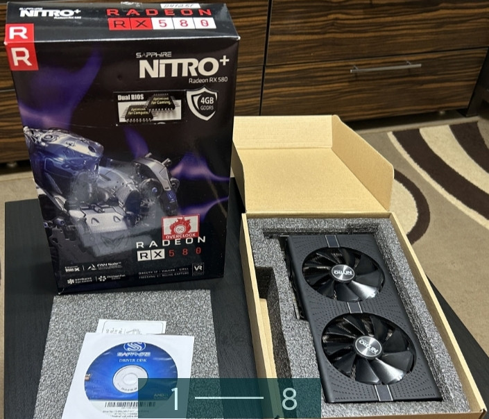 Видеокарта SAPPHIRE NITRO+ RADEON RX 580 4GB. Киев - изображение 8