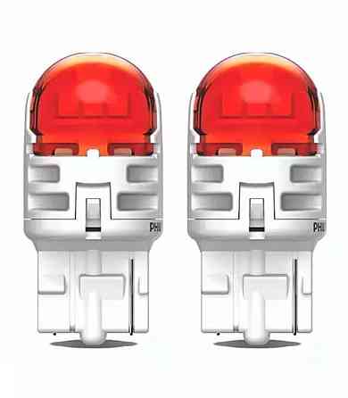 Комплект светодиодных ламп Philips 11065AU60X2 WY21W LED Ultinon Pro6000 SI 12V WX3x16d AMBER Харків