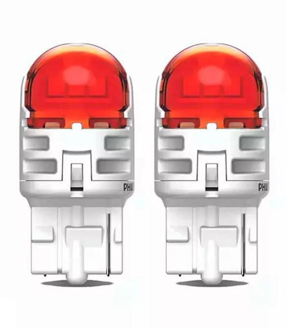 Комплект светодиодных ламп Philips 11065AU60X2 WY21W LED Ultinon Pro6000 SI 12V WX3x16d AMBER Харків - фото 1